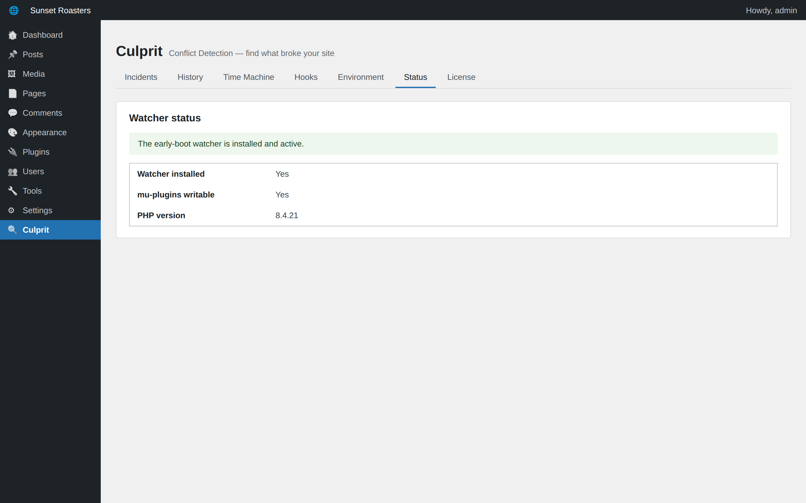 Culprit active sessions screen with per-session and force sign-out controls